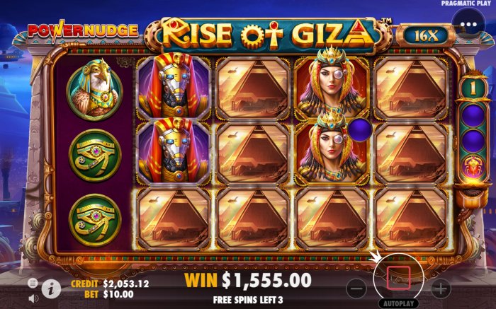 Trik Mendapatkan Jackpot di Slot Online Rise of Giza Powernudge